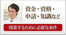 資金・資格・申請・知識などのバナー